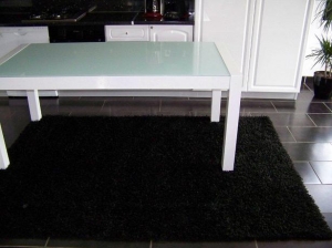 TAPIS SHAGGY MECHES 120 x170 REGLISSE